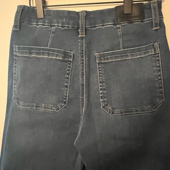 BCBGeneration Indigo High rise Wide Leg Jeans - Picture 5 of 7